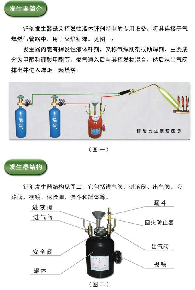 液體助焊劑釬劑發(fā)生器，銀焊條，銀焊環(huán)